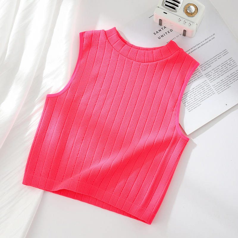 Womens Cotton | Callie Cotton Ribbed Sweater Tank Cotton Cotton