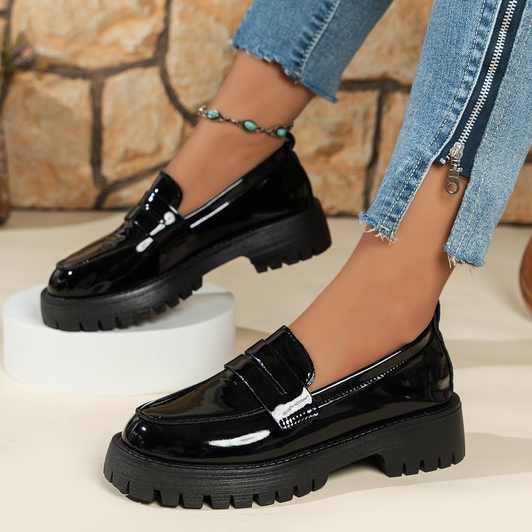 Womens Loafers | Agathea Chunky Loafer Flats Flats