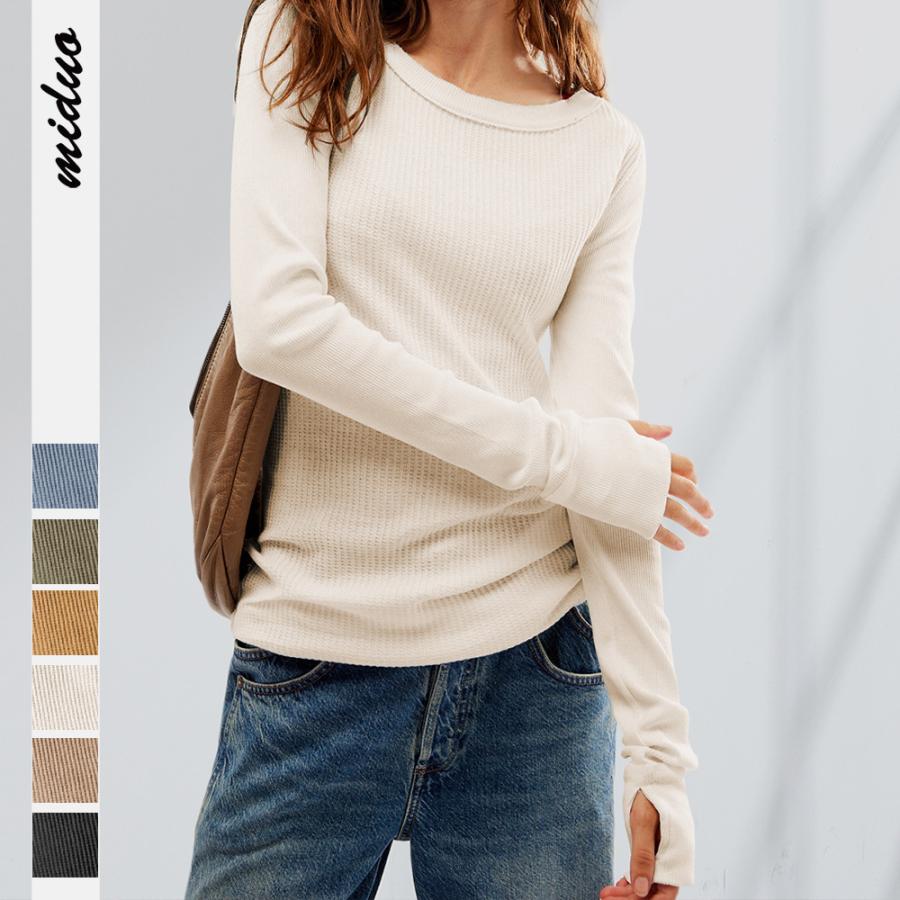 Womens Long Sleeve Tops | Miller Knit Top Long Sleeve Tops Long Sleeve Tops