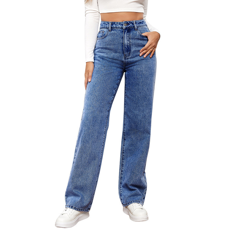 Womens Straight Leg Jeans | Cynthia High Rise Straight Long Jeans Straight Leg Jeans Straight Leg Jeans