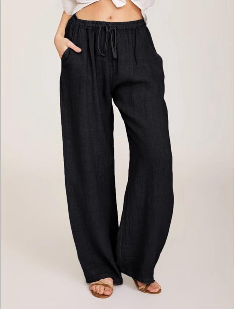 Womens Pants | Fernando Wide Leg Linen Pant Es Extended Sizes Extended Sizes